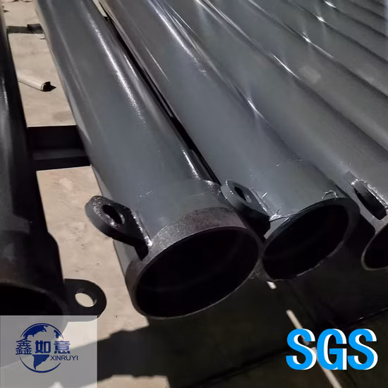Polvo de epóxido que cubre acero de carbono espiral de la cubierta de 3 capas PE anti