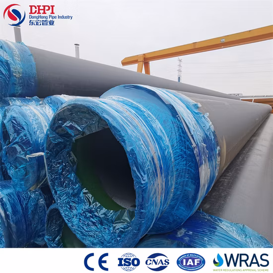 Aislamiento de espuma de poliuretano y revestimiento previo de HDPE