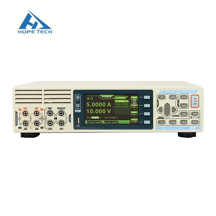 Sistema de prueba integrado de batería de probador completo de batería Hopetech Cht3568